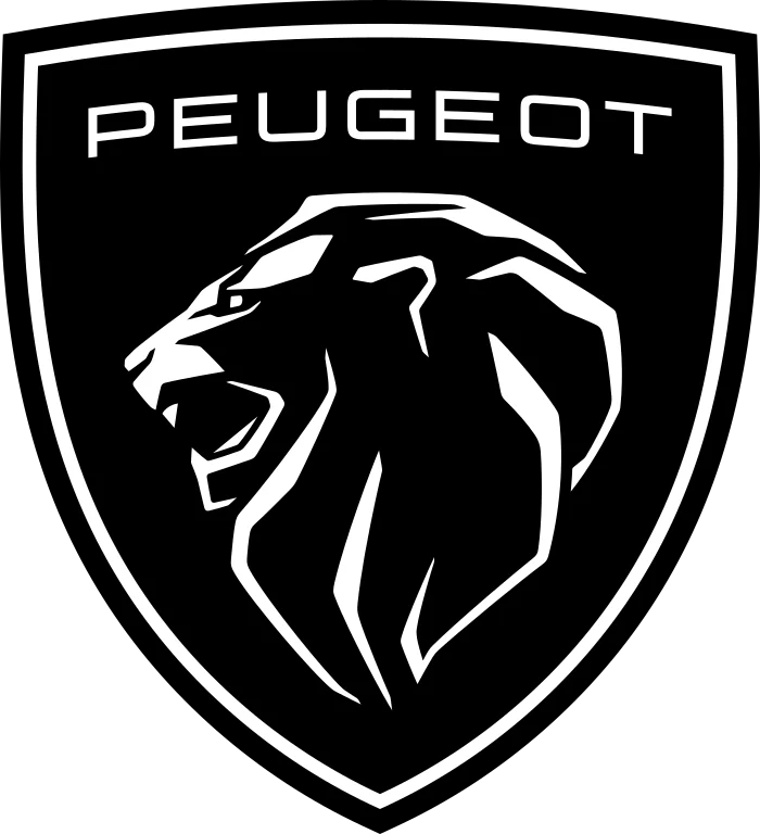 Logo 2023 de la marque Peugeot du groupe automobile Stellantis.
