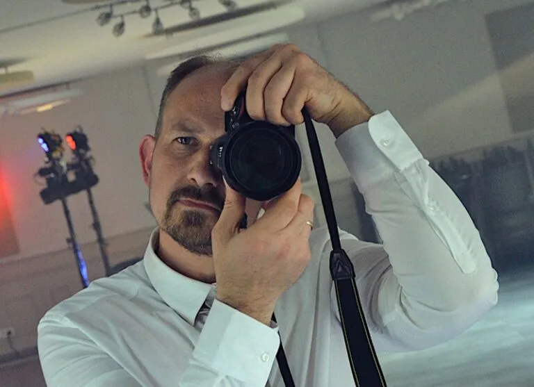 Autoportrait du photographe nordiste Rudy Jovenet.