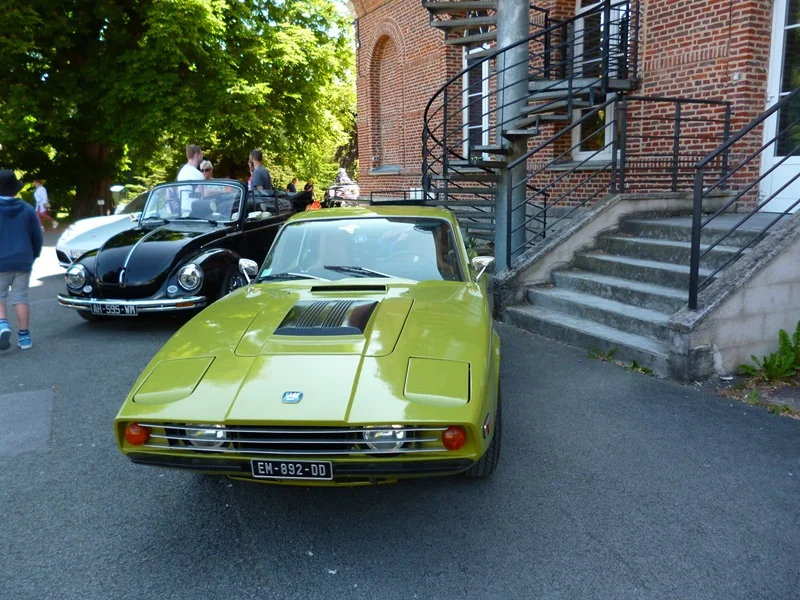 Saab Sonett 3 qui a participé au rassemblement Les Doyennes d'Anchin du 04/06/2023.