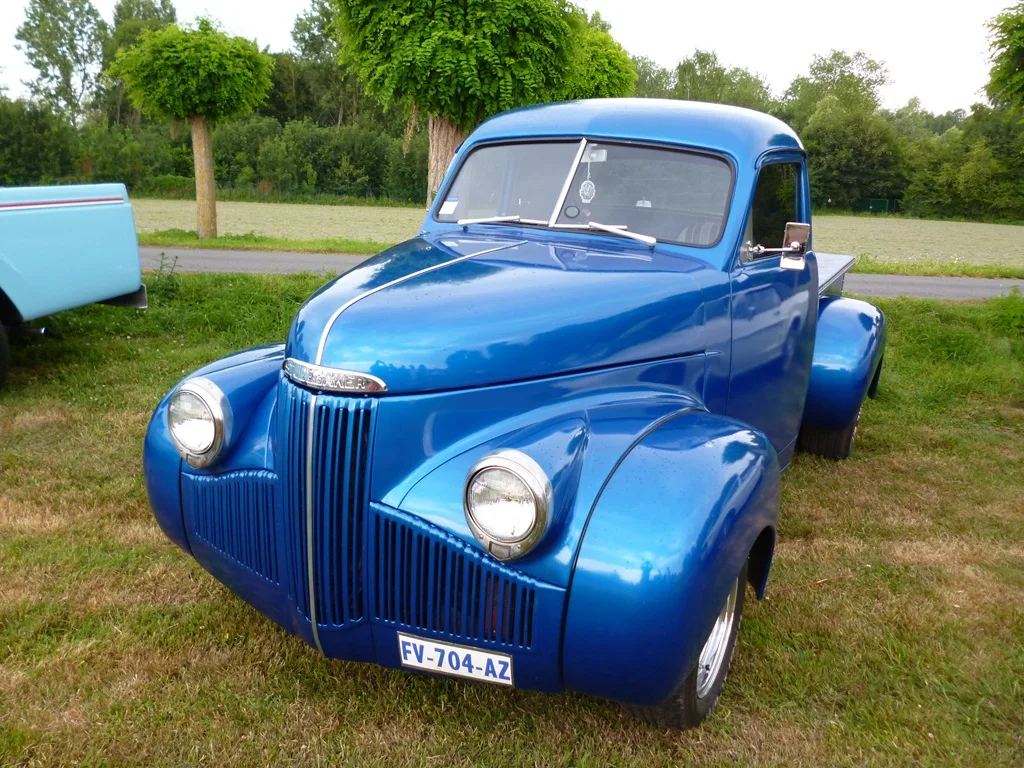 Photo d'un pickup Studebaker présent lors de la troisième édition des Doyennes d'Anchin à Pecquencourt (59).